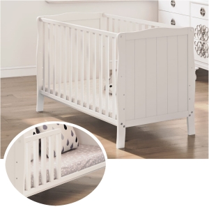 Łóżeczko Mavi przekształcone w tapczanik dla dziecka