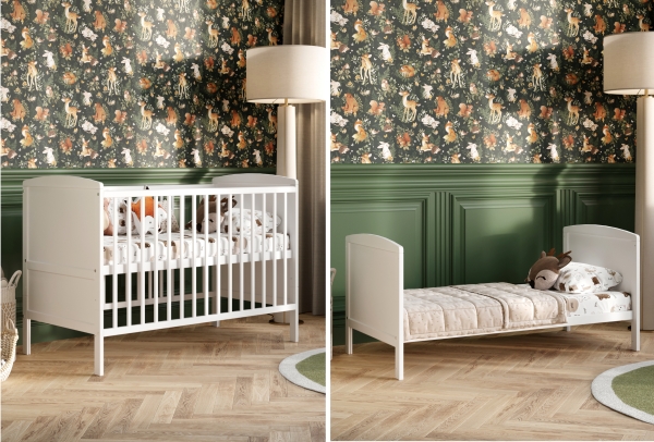 2w1 Łóżeczko niemowlęce LEO  – funkcjonalność i wygoda w jednym!