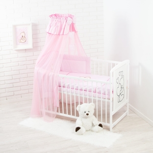 Baldachim  chroniący przed owadami i dodający uroku.